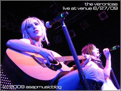 The Veronicas live at Venue.